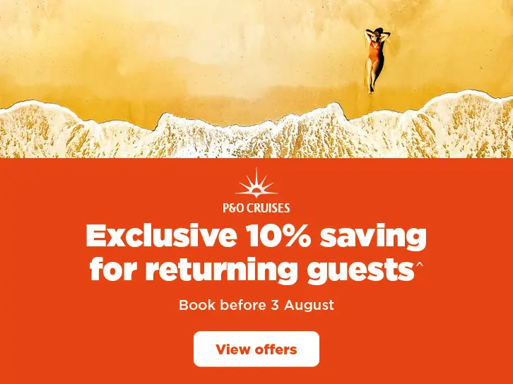 P&O Returning Guests Discount